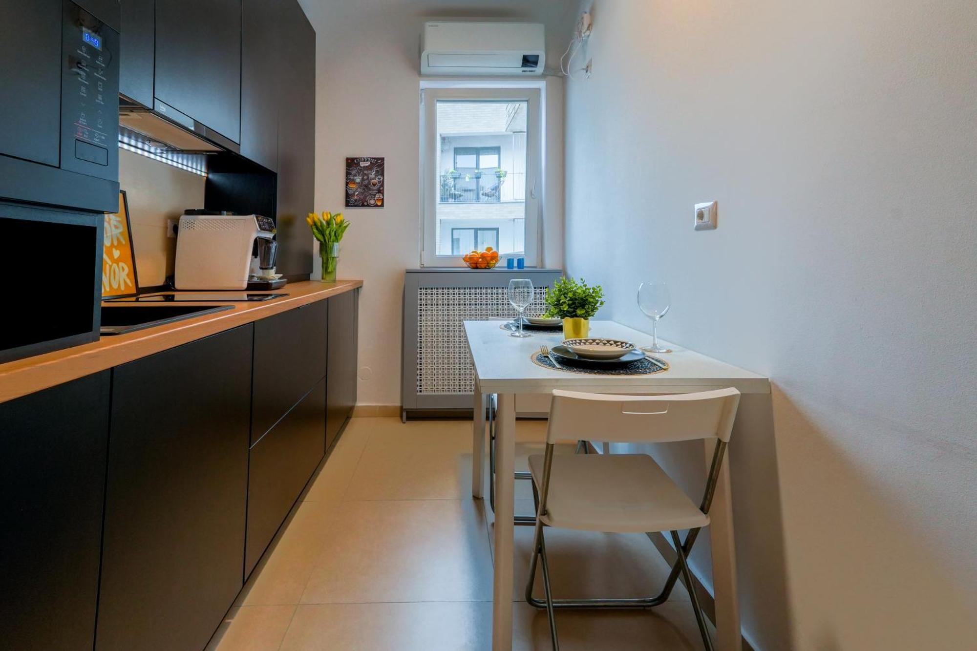 Ana - Cozy & Quiet Apt With Balcony & Garden View Bükreş Dış mekan fotoğraf