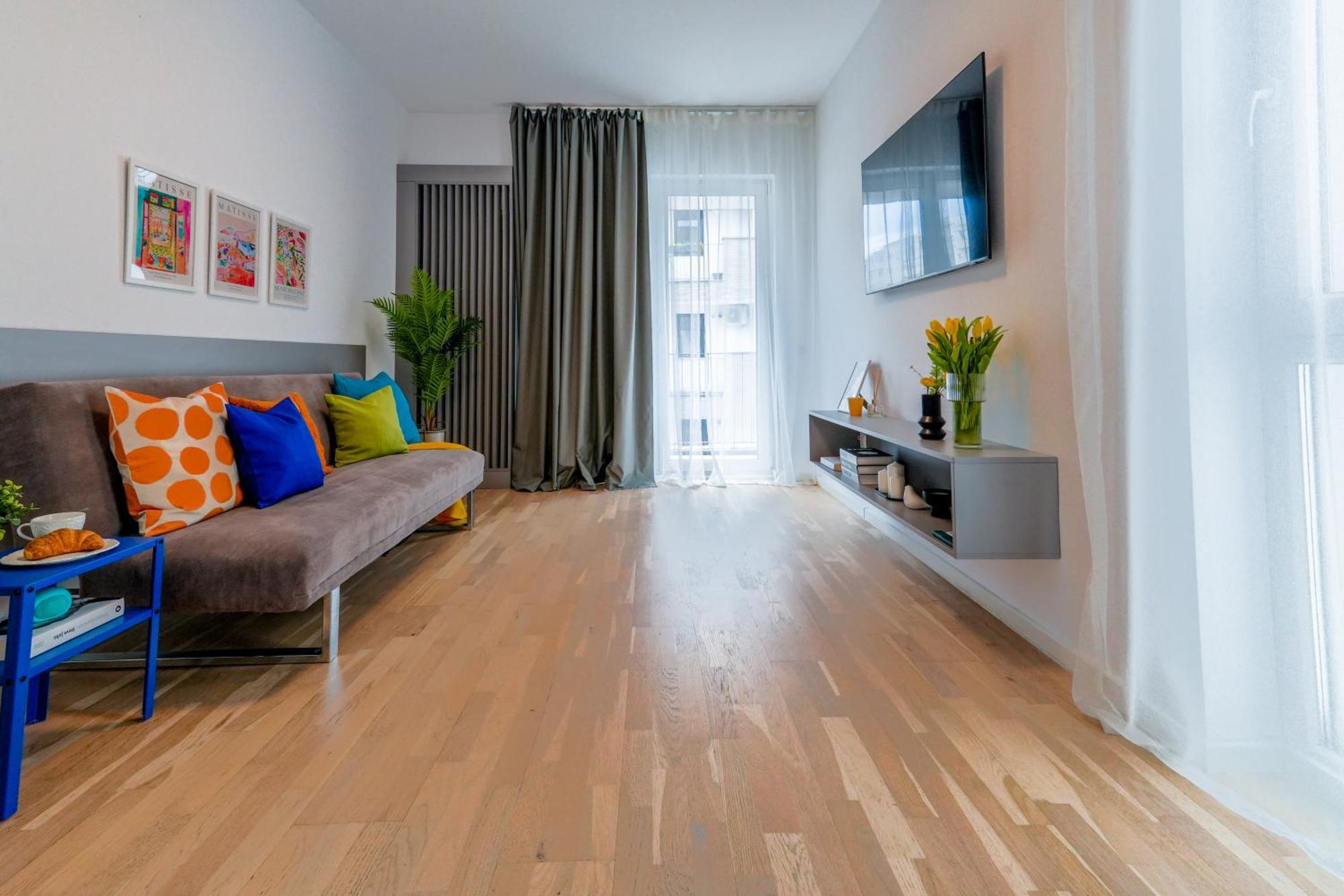Ana - Cozy & Quiet Apt With Balcony & Garden View Bükreş Dış mekan fotoğraf